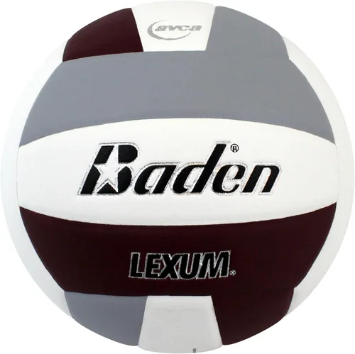Miniatura 9 de Baden - Lexum - Microfibra compuesta de alta calidad Balón de voleibol oficial para interiores de la escuela secundaria 13U a 18U