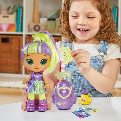 Miniatura 6 de Muñeca Baby Alive Star Besties, Lovely Luna, muñeca temática del espacio de 8 pulgadas para niños y niñas de 3 años en adelante, accesorios