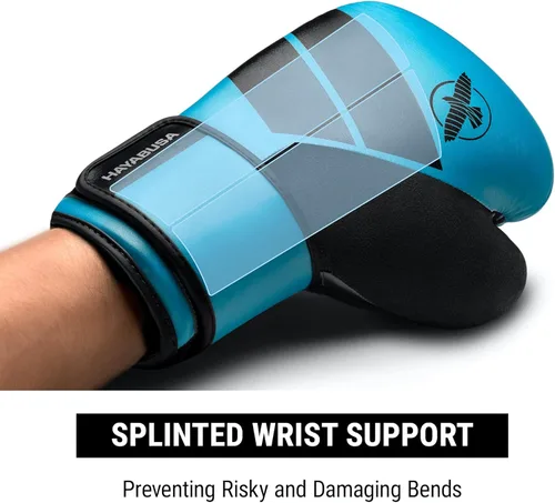 Miniatura 3 de Guantes de boxeo Hayabusa S4 para niños y niñas Azul