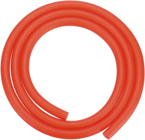 Miniatura 12 de Tubo de goma de látex natural de 1/4 de pulgada de diámetro interior x 3/8 pulgadas de diámetro exterior, manguera de goma de 26 pies altamente Rojo