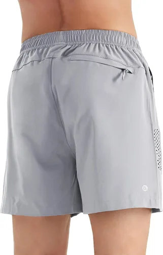 Miniatura 2 de Pantalones cortos deportivos para hombre, pantalones cortos de entrenamiento para correr, tenis, gimnasio, 5, 7, 9 pulgadas, cómodos, ligeros, 3