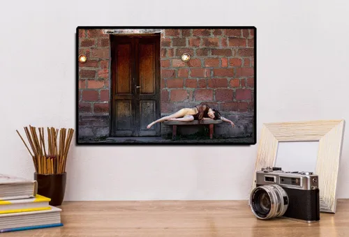 Miniatura 3 de Esmeralda Remembrance 2", Original handmade Fine Art Nude, photography printed and signed by Walter Bosque