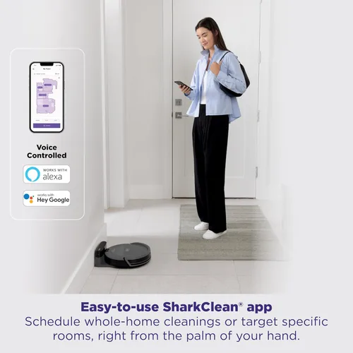 Miniatura 8 de Shark Navigator - Robot aspirador con navegación SmartPath y cepillo autolimpiante, potente succión, recogida de pelo de mascotas, anti-enredo