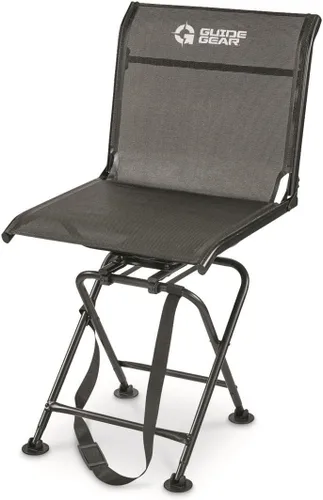 Miniatura 3 de Guide Gear Big Boy - Silla ciega de caza, asiento plegable portátil para disparar, giratorio cómodo, capacidad de 500 libras
