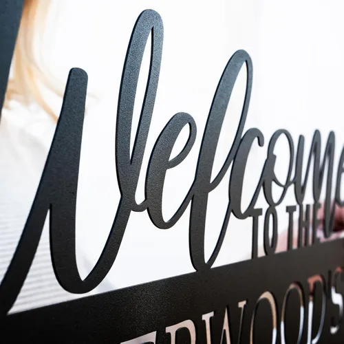 Miniatura 3 de Letrero de nombre de bienvenida personalizado para exteriores, letrero de apellido, letrero de nombre de familia personalizado, decoración del hogar