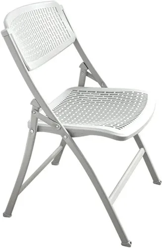 Miniatura 5 de Silla plegable Silla de reunión, silla de oficina, silla de sala de reuniones, silla de entrenamiento, respaldo para el hogar, silla de computadora