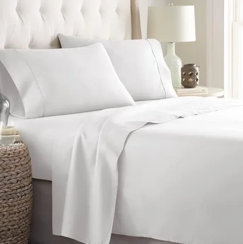 Miniatura 24 de Danjor Linens Juego de sábanas Cal King para personas que duermen con calor, sábanas de calidad de hotel con 4 fundas de almohada, bolsillos 03