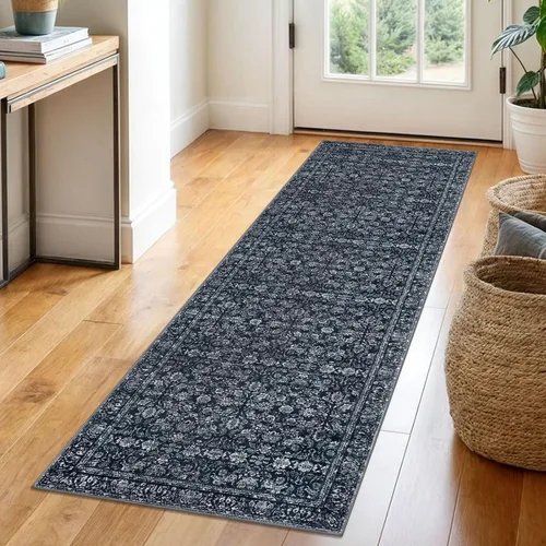 Miniatura 93 de SIILOOM Alfombra antideslizante de pasillo moderna de 2 x 5, súper suave, para pasillos, decoración para cocina, alfombras para pasillos sin 2-Verde