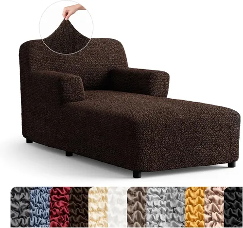 Miniatura 30 de PAULATO BY GA.I.CO. Funda para Silla de Tumbona Sin Brazos - Funda Deslizante para Silla de Tumbona - Funda para Sofá de Salón - Fundas Deslizantes
