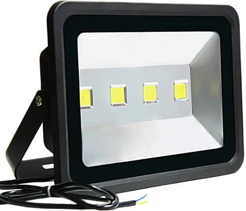 Miniatura 8 de Jiuding Proyector LED para exteriores, 200 W, súper brillante, 6000 K, impermeable, luz de seguridad, luz blanca equivalente a 1000 W, lámpara