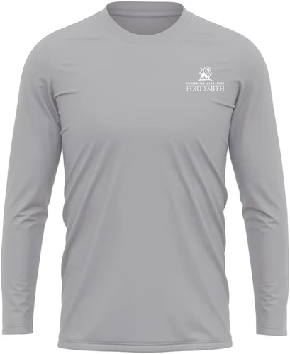 Miniatura 209 de Camisa deportiva de manga larga oficial de la NCAA Collegiate para hombre, con logotipo en el pecho izquierdo, colección Athletic Heather