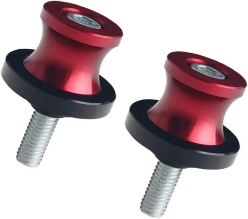 Miniatura 6 de JGR Negro M8X1.25 Bobinas de brazo basculante de 8 mm para motocicleta CNC, soporte para Ducati Triumph Kawasaki BMW Suzuki Honda