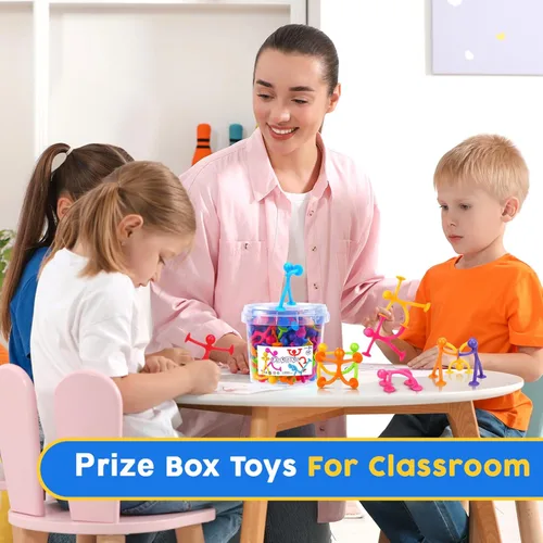 Miniatura 4 de OleOletOy Juguetes de Succión para Ansiedad para Niños: Juego de 42 Juguetes de Ventosas con Figuras - Juguetes Sensoriales para Niños con Autismo