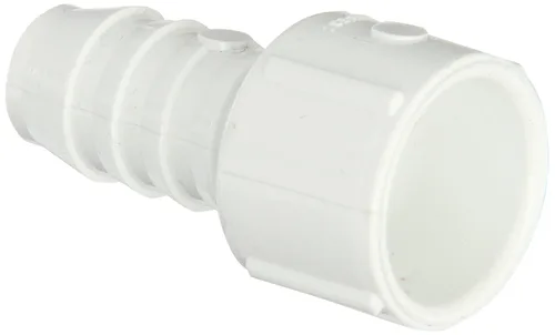 Miniatura 6 de Acople para tubería de PVC Spears, adaptador, cédula 40, macho NPT x para llave, Blanco, 1