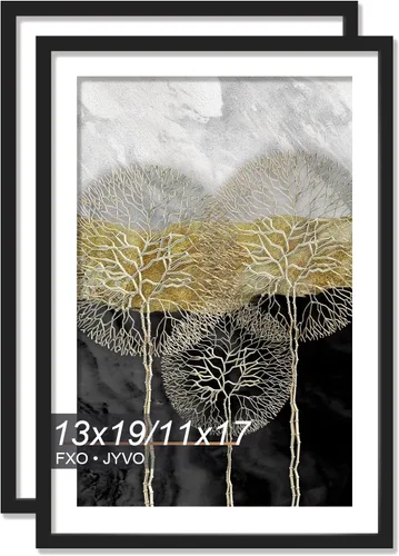 Miniatura 42 de Fxojyvo Marco de Fotos de 4x6, Muestra Foto de 3.5x5 con Paspartú o 4 x 6 Sin Paspartú, Liviano y de Alta Transparencia Marco de 4 por 6 para Pared