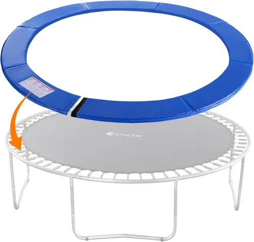 Miniatura 11 de ExacMe Almohadilla de repuesto para trampolín de 16, 15, 14, 13, 12, 10, 8 pies, cubierta de resorte de seguridad impermeable, almohadilla de marco