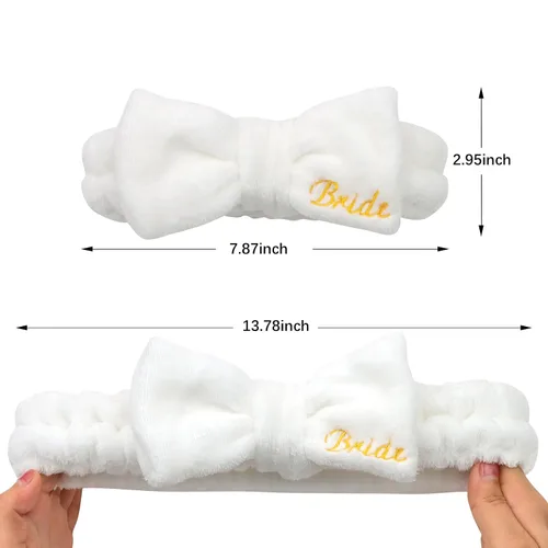 Miniatura 3 de Semato 1 diadema de novia con 7 piezas naranja spa
