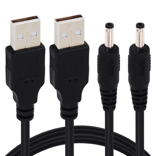 Miniatura 8 de [Paquete de 2 unidades de 0.8 ft USB 3.1 tipo C USB-C macho a CC 5.5X2.0.197 in macho Power Jack Extensión Cable adaptador de cable de carga