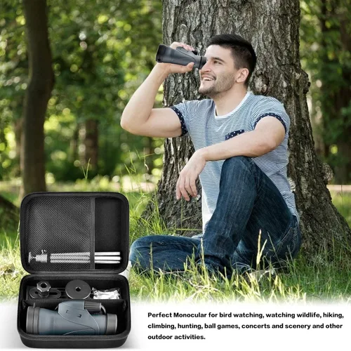 Miniatura 6 de Funda para telescopio monocular compatible con Gosky de 12 x 55 / para Eullsi/para PhysioPhyx 80 x 100 / para Pankoo 12 x 50 / para Titan 12x55