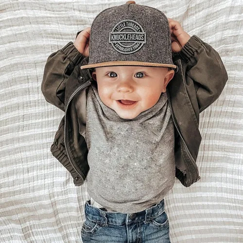 Miniatura 87 de Born to Love - Gorra de béisbol para niño y bebé con visera, en color blanco y azul