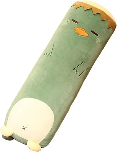 Miniatura 9 de Almohadas de Cuerpo de Felpa Larga Lindas de 27" Almohadas de Cuerpo para la Cama con Forma de Animal de Peluche para Abrazar Muñecos de Peluche
