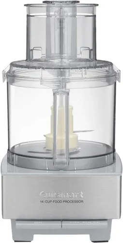 Miniatura 7 de Cuisinart procesador de alimentos de 14 tazas y picador de verduras para picar, cortar en cubos, rallar, puré y amasar masa, acero inoxidable azul