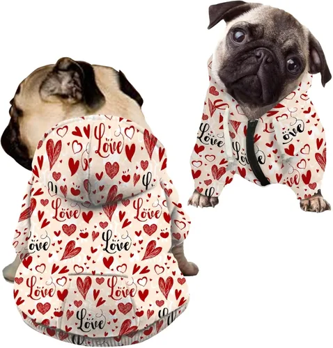 Miniatura 33 de Howilath Disfraz de Halloween de hueso de perro, sudadera con capucha de esqueleto para perro, ropa para mascotas, ropa con cremallera de calavera