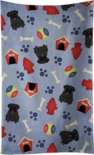 Miniatura 36 de Caroline's Treasures BB2654KTWL Dog House Collection Airedale - Toalla de cocina para invitados, toalla de baño decorativa para cara, té, paño