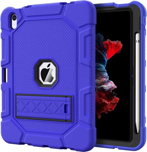 Miniatura 10 de Azzsy Funda para iPad 10.ª generación de 10.9 pulgadas, 2022, soporte integrado para lápiz Apple, funda protectora resistente a prueba de golpes