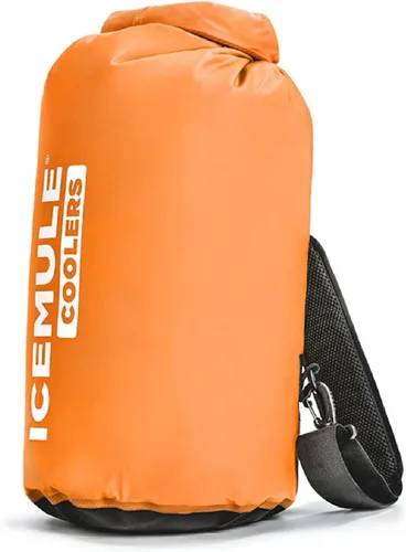 ICEMULE Enfriador Clásico Plegable con Correa Bandolera Manos Libres, 100% Impermeable, Flota, Más de 24 Horas de Refrigeración, Enfriador de Lados