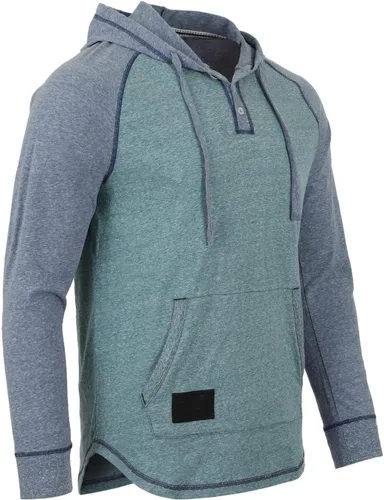 Miniatura 2 de ZIMEGO Sudadera con capucha de manga larga para hombre, sudadera ligera con capucha