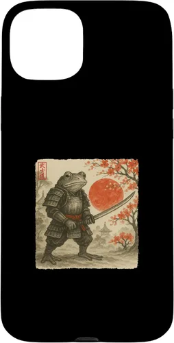 Miniatura 9 de Frog Samurai Japanese Warrior Costume Sumi-e Art Funny Case for iPhone 16