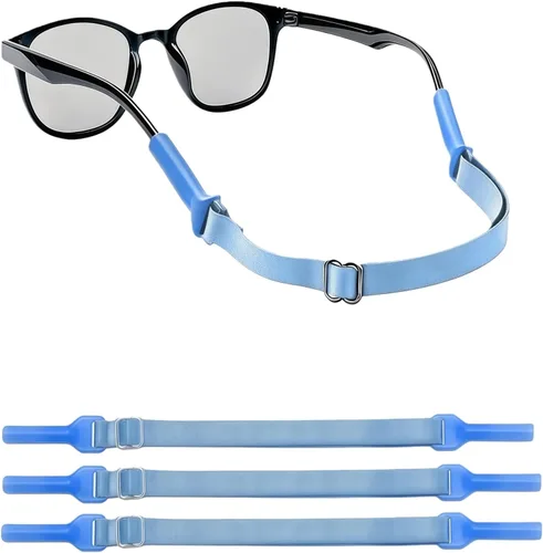 Miniatura 12 de Retenedores elásticos ajustables para gafas de lectura, gafas de miopía, gafas de sol deportivas