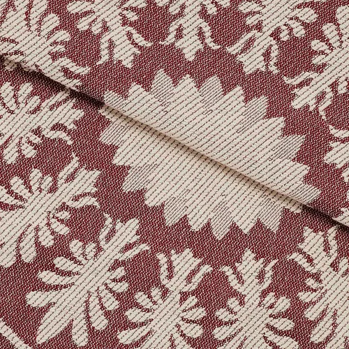 Miniatura 3 de Superior Juego de colcha de mezcla de algodón de 3 piezas, manta ligera, 2 fundas de almohada a juego, ropa de cama a medida, dormitorio Berry Red