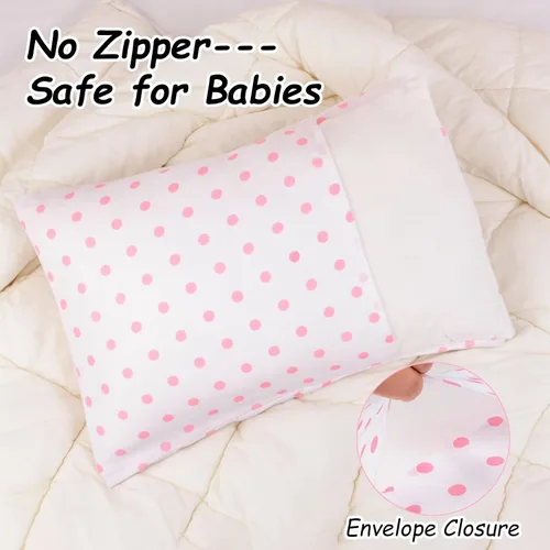 Miniatura 112 de UOMNY - Juego de 2 fundas de almohada para niños, 100 % algodón, funda de almohada, para almohadas de 5.1 x 7.1 pulgadas Búho
