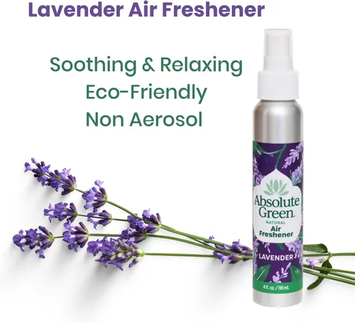 Miniatura 5 de Absolute Green Ambientador 100% natural en aerosol, no tóxico, ecológico, seguro en casa, alimentos, niños y mascotas, eliminador de olores