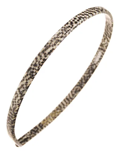 Miniatura 10 de Diadema marrón para mujer, France Luxe de 1/4 de pulgada, ultracómoda, delgada, África, ajuste flexible con dientes suaves antideslizantes, sujeción