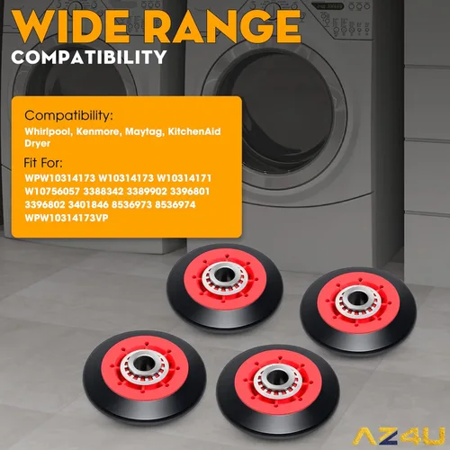 Miniatura 3 de 4 piezas WPW10314173 W10314173 W10314171 W10756057 3388342 3389902 3396801 3396802 3401846 8536973 8536973 85366802 3401846 8536973 85366973