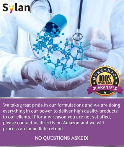 Miniatura 8 de SYLAN Suplemento de resveratrol trans, 1000 mg, 180 cápsulas vegetales, antioxidante, apoya el corazón, las articulaciones, el cerebro, la salud