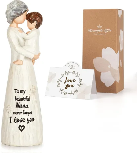 Miniatura 8 de Regalos para nuevos padres para parejas, regalos para nuevas madres para mujeres, una familia de tres figuras, regalo para mamá y papá por primera