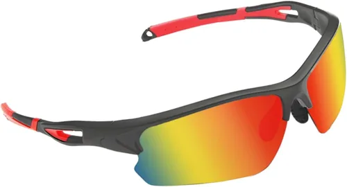 Miniatura 10 de Gafas de sol polarizadas o fotocromáticas para deportes al aire libre para hombres y mujeres, marco TR90, protección UV Negro Gris