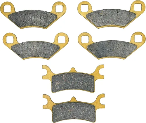 Miniatura 2 de Traild Polaris Sportsman 400/450/500/600/700/800 - Juego de pastillas de freno de cerámica delanteras y traseras 2002, 2003, 2004, 2005, 2006, 2007