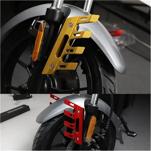 Miniatura 7 de Guardabarros delantero de motocicleta con protección lateral para Yamaha FZ07 FZ09 FZ1 FZ10 FZ150 FZ150I FZ16 FZ1 FAZER FZ25 Deslizadores de marco