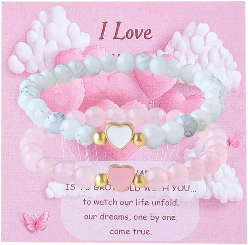 Miniatura 2 de YangQian Pulsera de aniversario de cumpleaños, regalos para novia a mi novia, regalos de novio, novia, graduación, San Valentín, idea de regalo