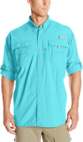 Miniatura 52 de Columbia Camisa de pesca PFG Bahama II de manga larga para hombre