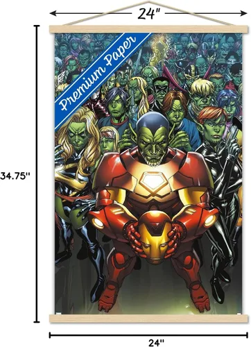 Miniatura 7 de Trends International Marvel Comics Secret Invasion - Póster de pared Avengers: The Initiative #15, 22.37 x 34.00 pulgadas, paquete de impresión