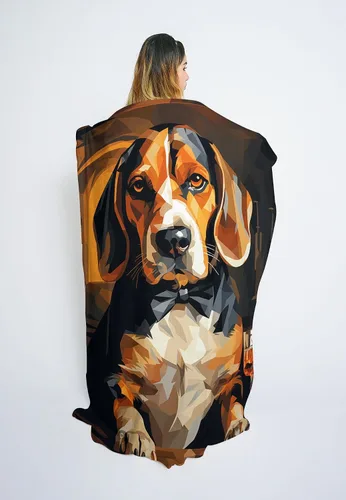 Miniatura 4 de Beaglier - Manta de poliéster de regalo para perro, manta pequeña de 30 x 40 pulgadas