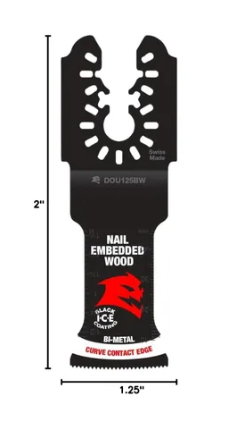 Miniatura 32 de Diablo Amped Steel Demon - Hoja oscilante de carburo de ajuste universal para metal, ancho de corte de 1-1/4 pulgadas, profundidad de corte de 1-1/2