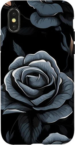 Miniatura 5 de Black Rose Floral Flower Case for iPhone 16