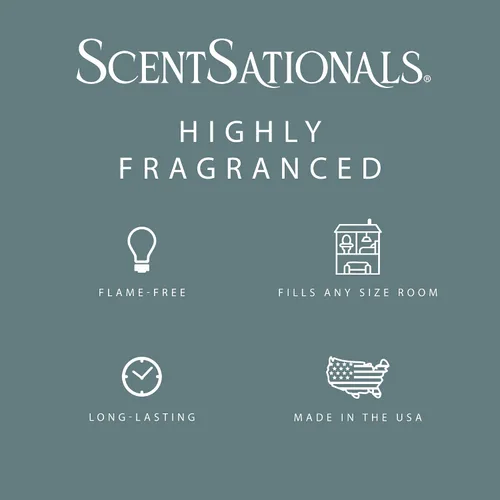 Miniatura 3 de ScentSationals Zen - Cera perfumada para derretir - Eucalipto, menta verde y sándalo, 10 onzas (24 cubos)